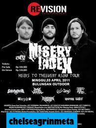 Band Metal Amerika Misery Index Gelar tour di Makassar